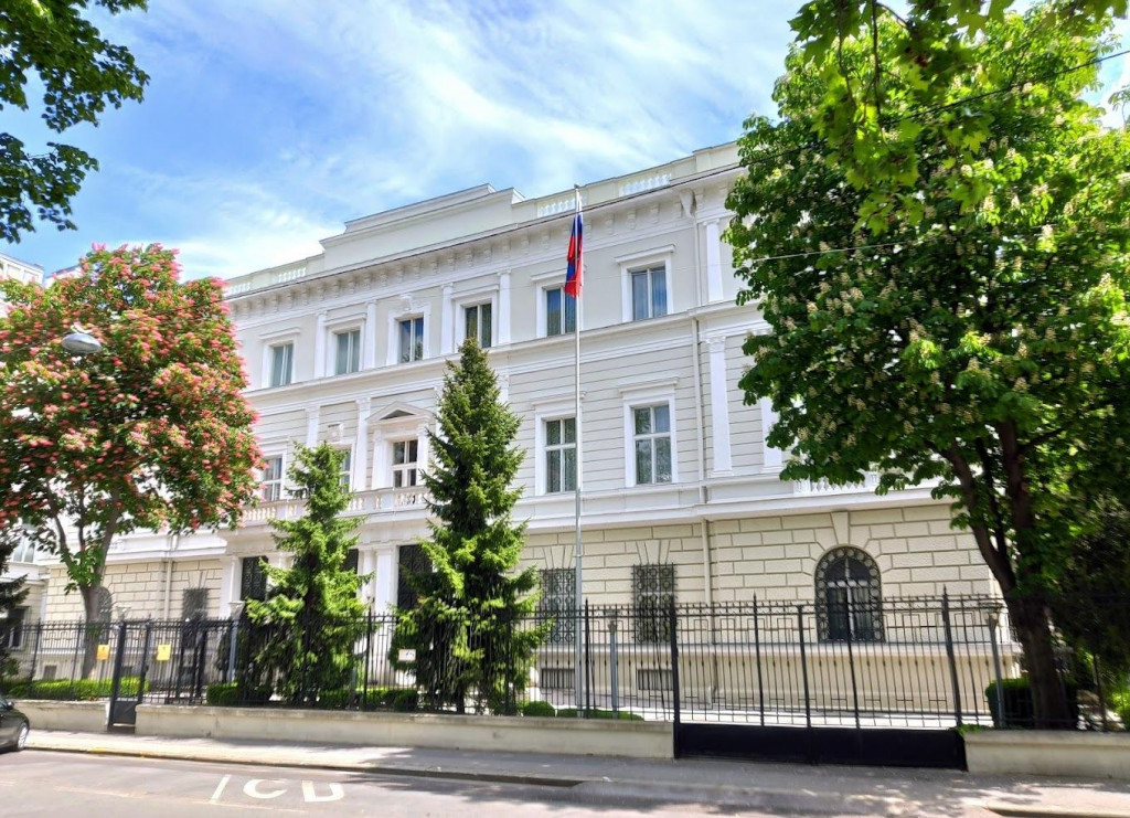Ruské veľvyslanectvo vo Viedni. FOTO: Botschaft der Russischen Föderation in der Republik Österrei