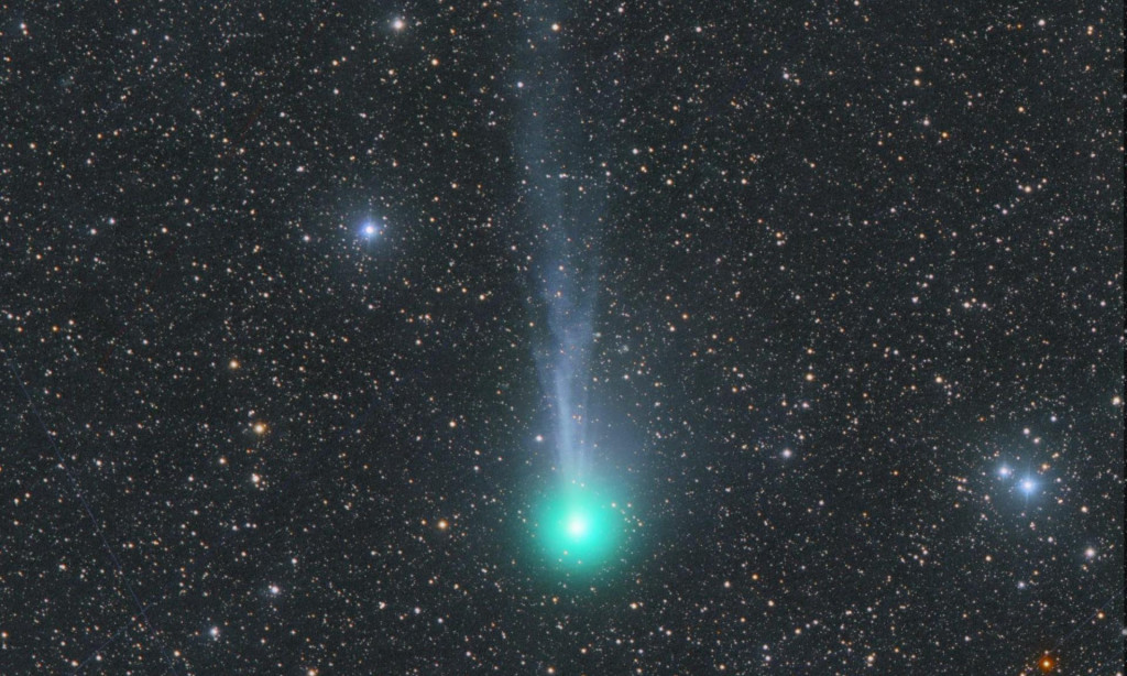 Kométa 12P/Pons-Brooks FOTO: Michael Jaeger