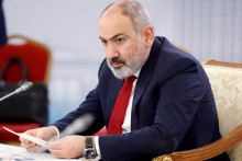 Arménsky premiér Nikol Pašinjan FOTO: Reuters/Sputnik