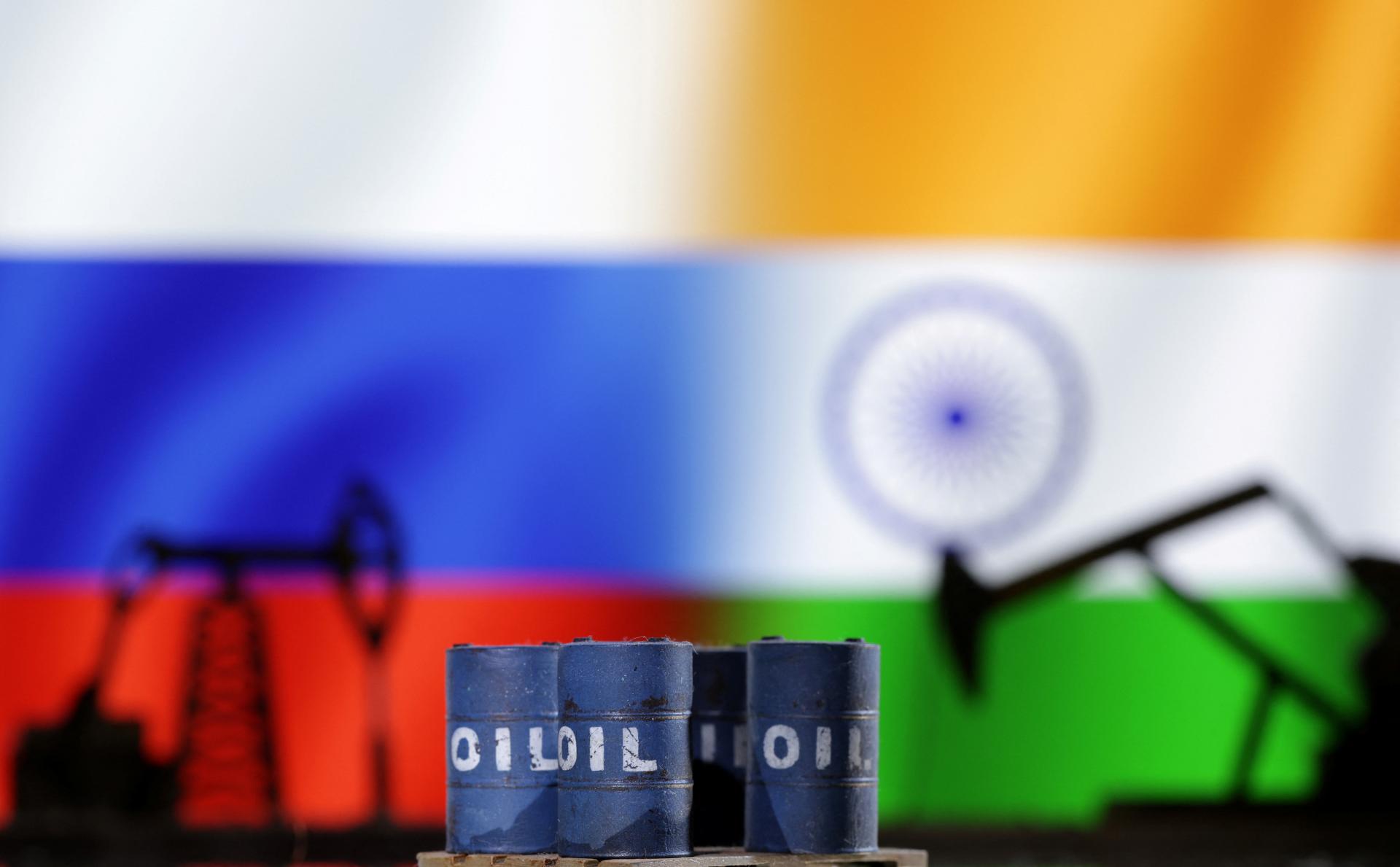 India opäť začala zvyšovať dovoz ruskej ropy