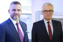 Prezidentskí kandidáti Peter Pellegrini a Ivan Korčok. FOTO: Archív HN