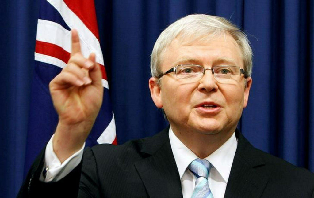 Bývalý austrálsky premiér Kevin Rudd. FOTO: Reuters