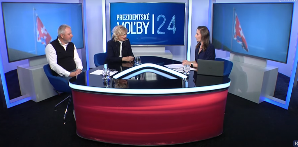 Volebn&eacute; &scaron;t&uacute;dio HN. FOTO: HN