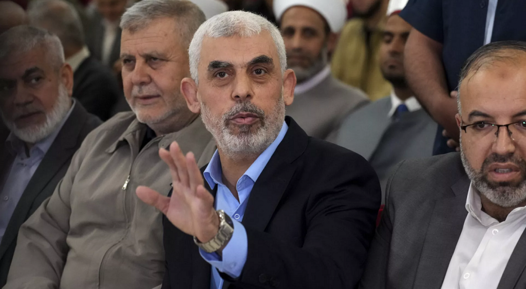 Líder Hamasu Jahjá Sinvár. FOTO: TASR/AP