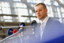 Litovský minister zahraničných vecí Gabrielius Landsbergis. FOTO: Reuters