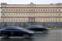 Sídlo Federálnej bezpečnostnej služby (FSB) v centre Moskvy. FOTO: Reuters