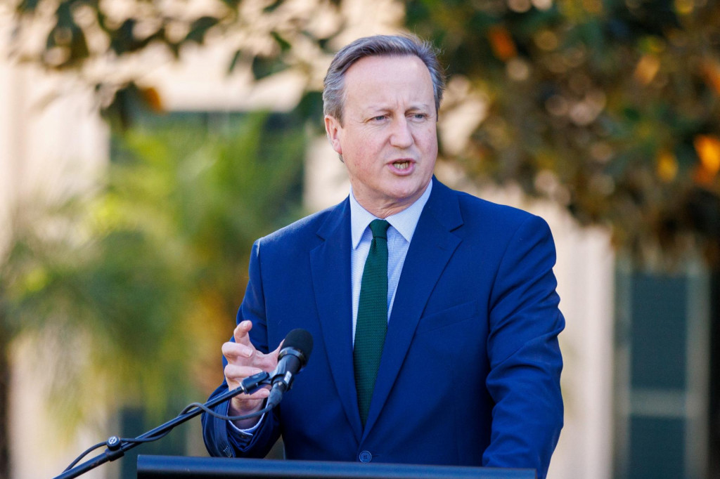 Minister zahraničných vecí Veľkej Británie David Cameron. FOTO: Reuters/Aap