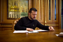 Ukrajinský prezident Volodymyr Zelenskyj. FOTO: Reuters