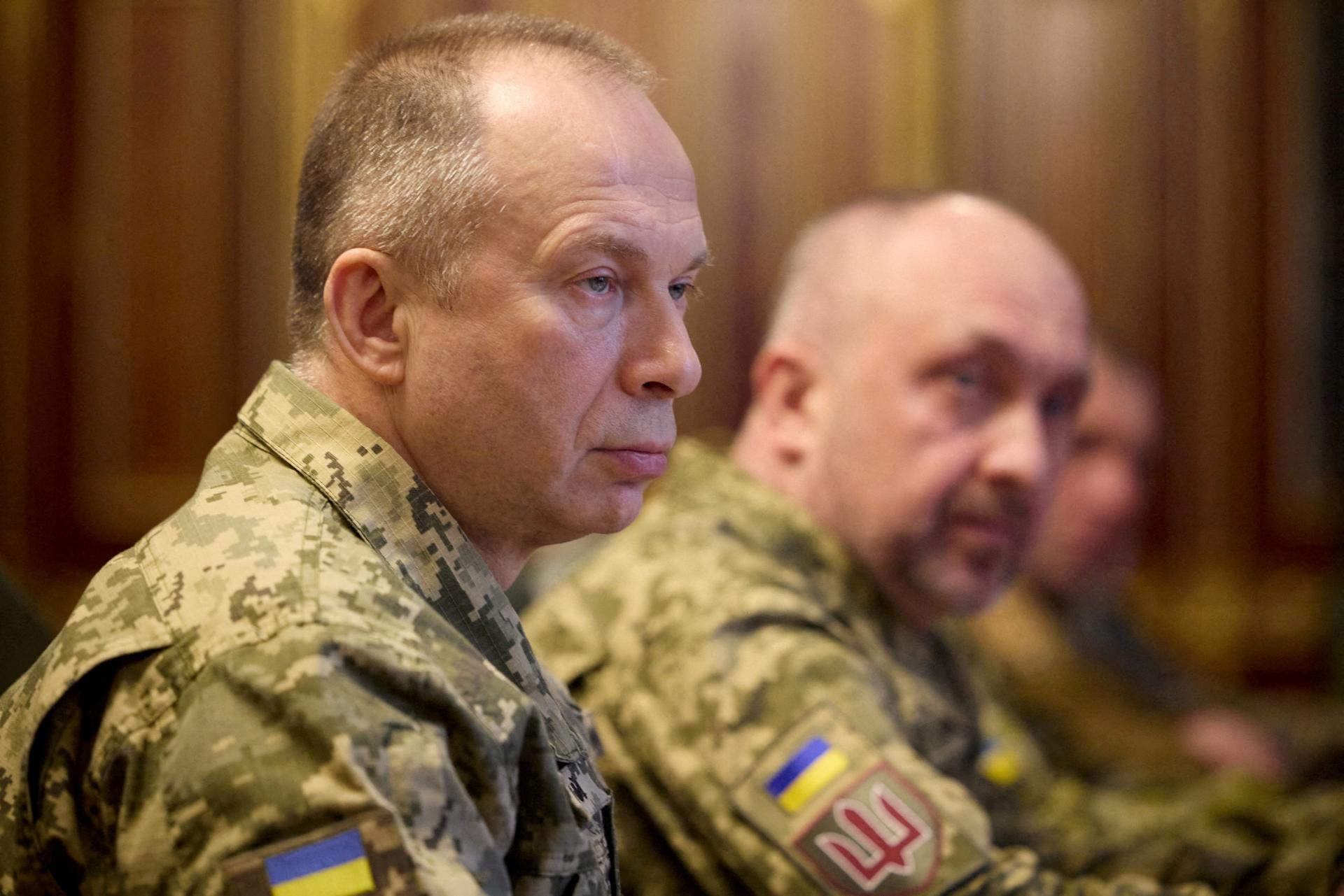 Ukrajina bude mobilizovať menej vojakov, než sa očakávalo, uviedol veliteľ Syrskyj