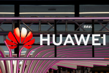 Logo spoločnosti Huawei. FOTO: Reuters