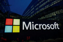 Logo spoločnosti Microsoft. FOTO: Reuters