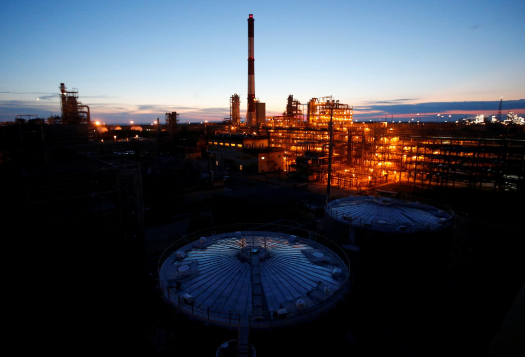 Rafinérsky komplex Taneco, ktorý je súčasťou skupiny spoločností ruského producenta ropy Tatneft, v Nižnekamsku v Tatarskej republike. FOTO: Reuters