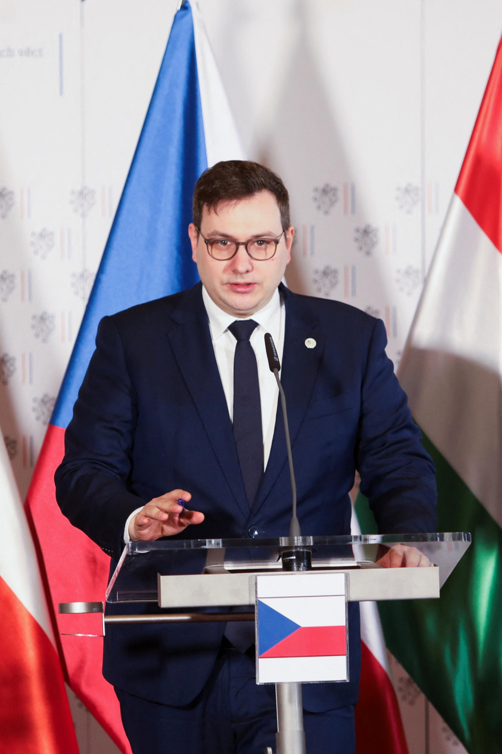 Šéf českej diplomacie Jan Lipavský. FOTO: Reuters