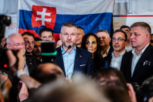 Druhé kolo volieb prezidenta prinieslo víťazstvo Petrovi Pellegrinimu. FOTO: HN/Miroslava Spodniaková