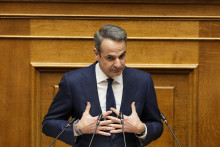 Grécky premiér Kyriakos Mitsotakis. FOTO: TASR/AP