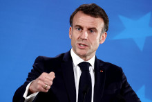 Francúzsky prezident Emmanuel Macron. FOTO: REUTERS/Yves Herman