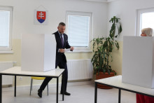 Predsedom slovenského parlamentu sa banskobystrický rodák Peter Pellegrini stal prvýkrát ešte na konci novembra roku 2014. FOTO: REUTERS