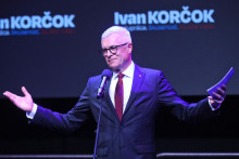 Neúspešný kandidát na prezidenta Ivan Korčok.

FOTO: HN/Peter Mayer
