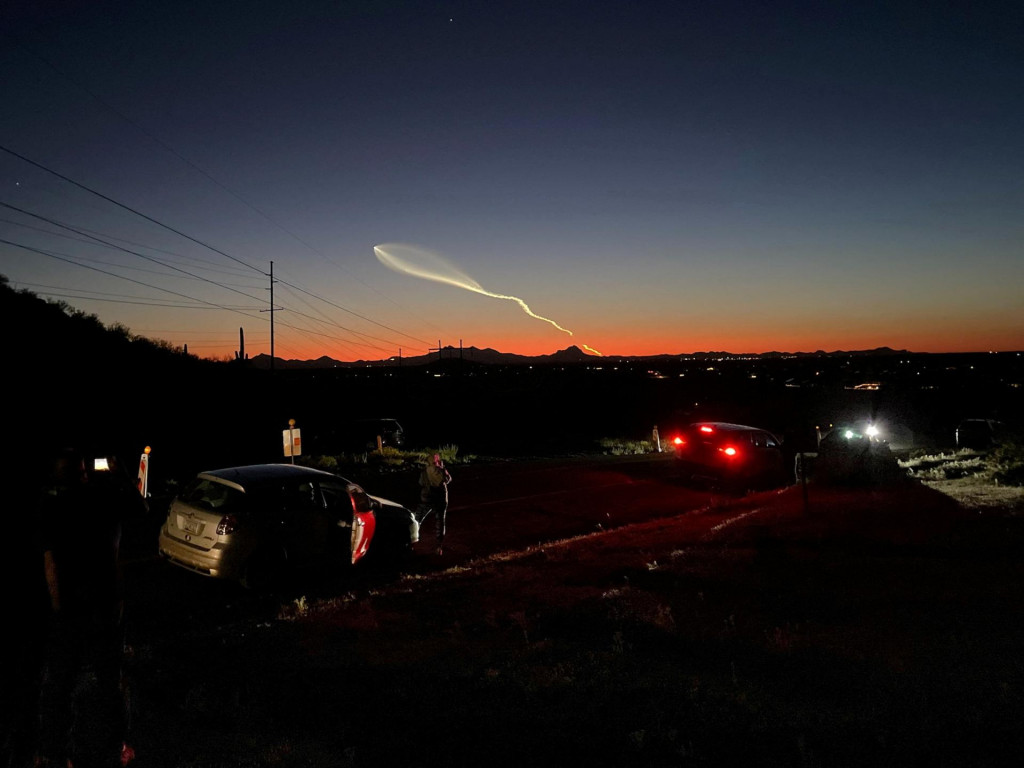 Raketa SpaceX Falcon 9. FOTO: Reuters