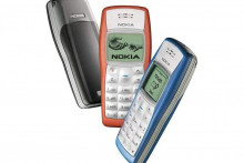 Nokia 1100 s 250 miliónmi predaných kusov je na prvej priečke v rebríčku historicky najpredávanejších mobilov. FOTO: Nokia