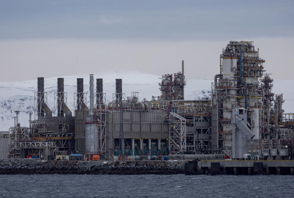 Najväčší európsky závod na spracovanie LNG sa nachádza v Nórsku. FOTO: Reuters