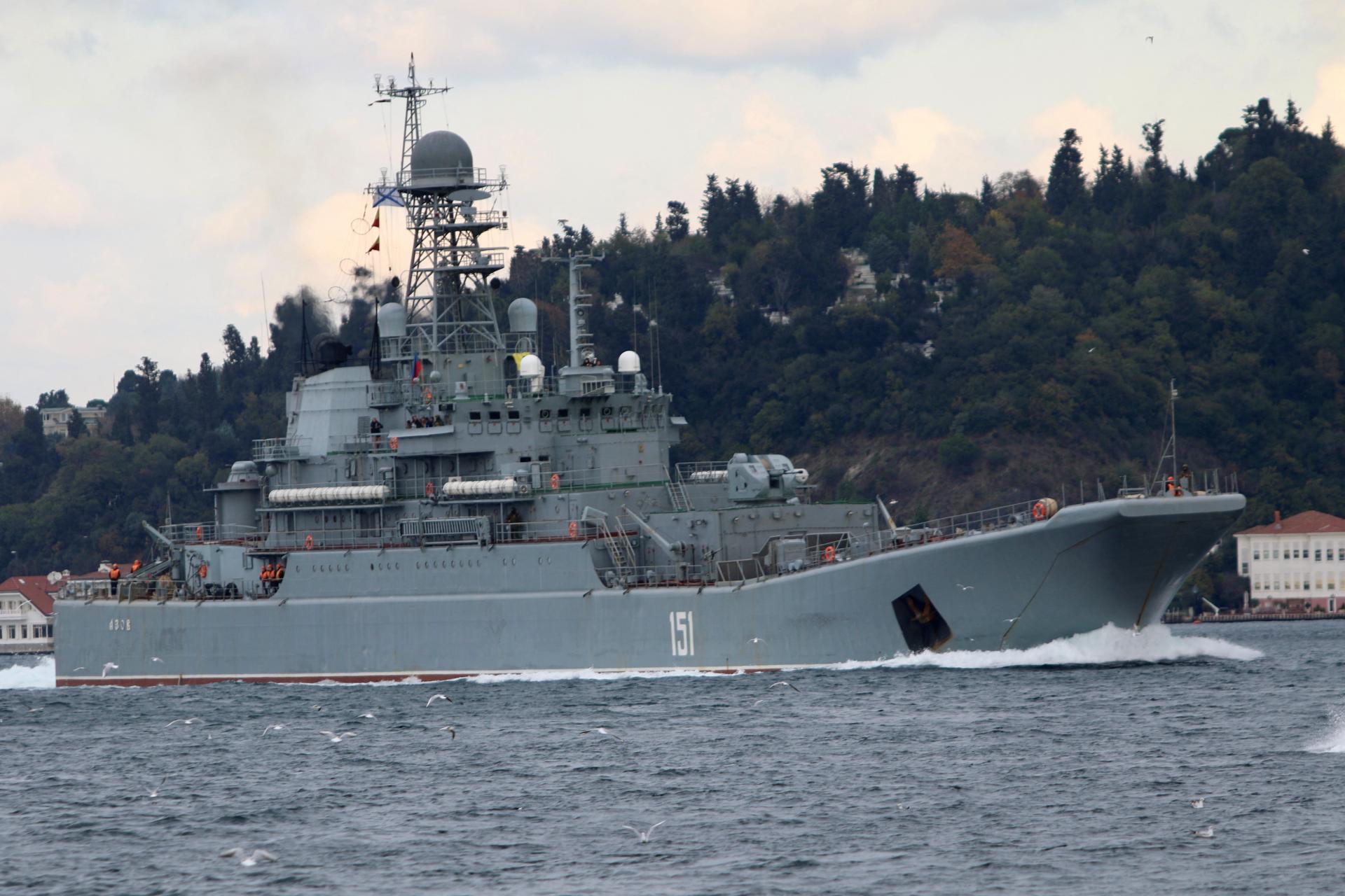 Tajná služba Kremľa tvrdí, že britské jednotky dohliadajú na operácie proti ruskej flotile