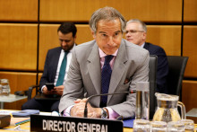 Šéf Medzinárodnej agentúry pre atómovú energiu Rafael Grossi. FOTO: Reuters
