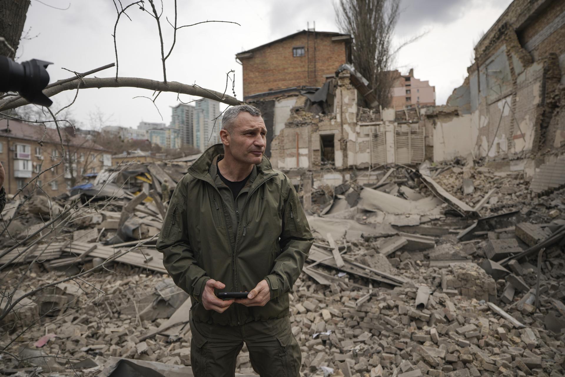 Starosta Kyjeva Kličko vyzval spojencov Ukrajiny na ďalšie dodávky zbraní