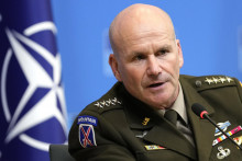 Generál Christopher Cavoli, hlavný veliteľ Velenia americkej armády v Európe. FOTO: TASR/AP