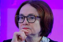 Šéfka ruskej centrálnej banky Elvira Nabiullinová. FOTO: REUTERS