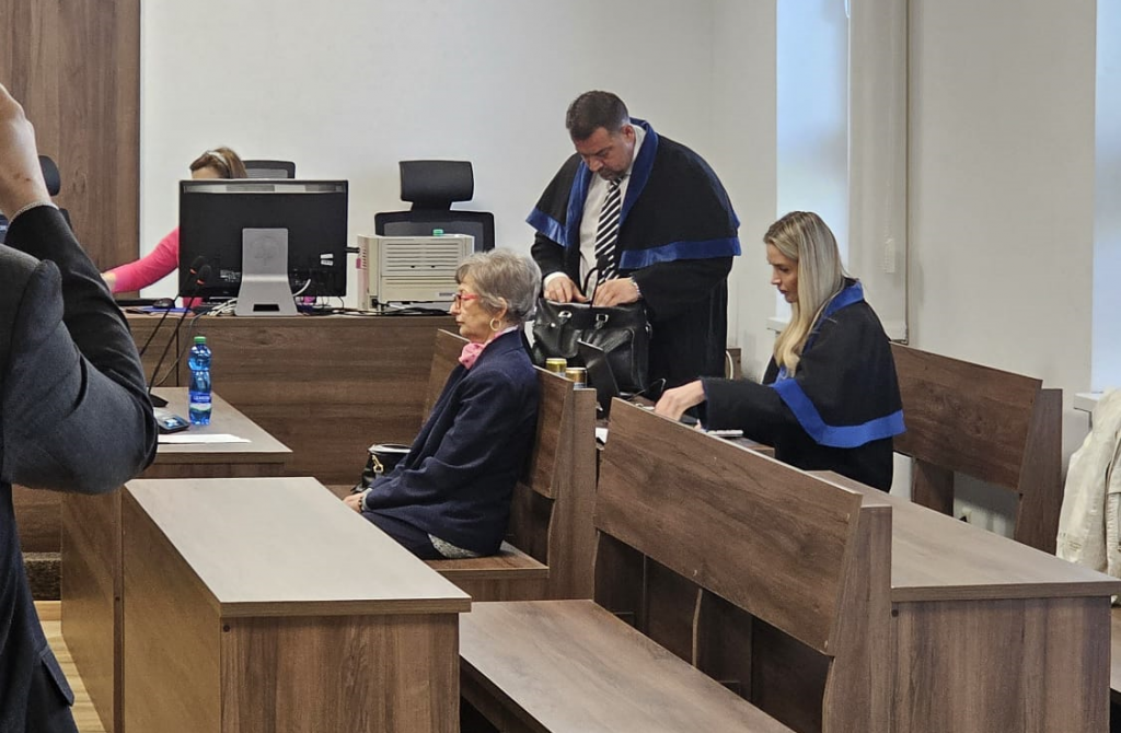 Na snímke Ľubica Rošková na na Špecializovanom trestnom súde (ŠTS) v Pezinku 12. apríla 2024.

FOTO: HN/Katarína Šelestiaková