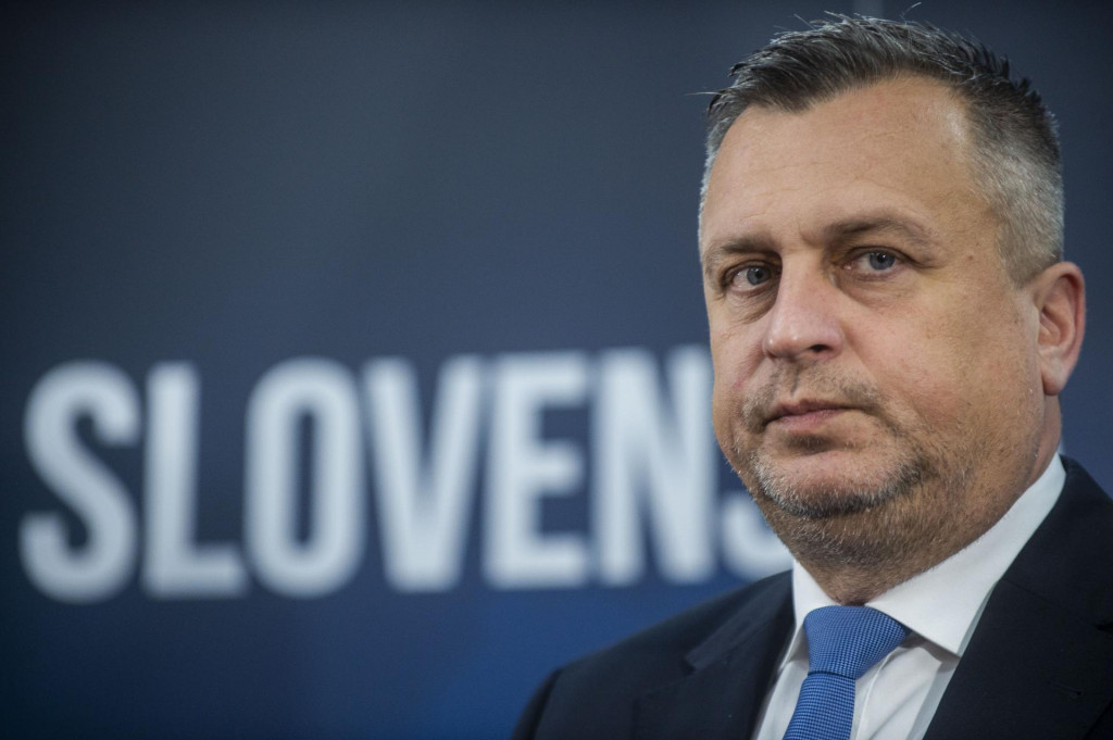 Predseda Slovenskej národnej strany (SNS) Andrej Danko. FOTO: TASR/Jakub Kotian
