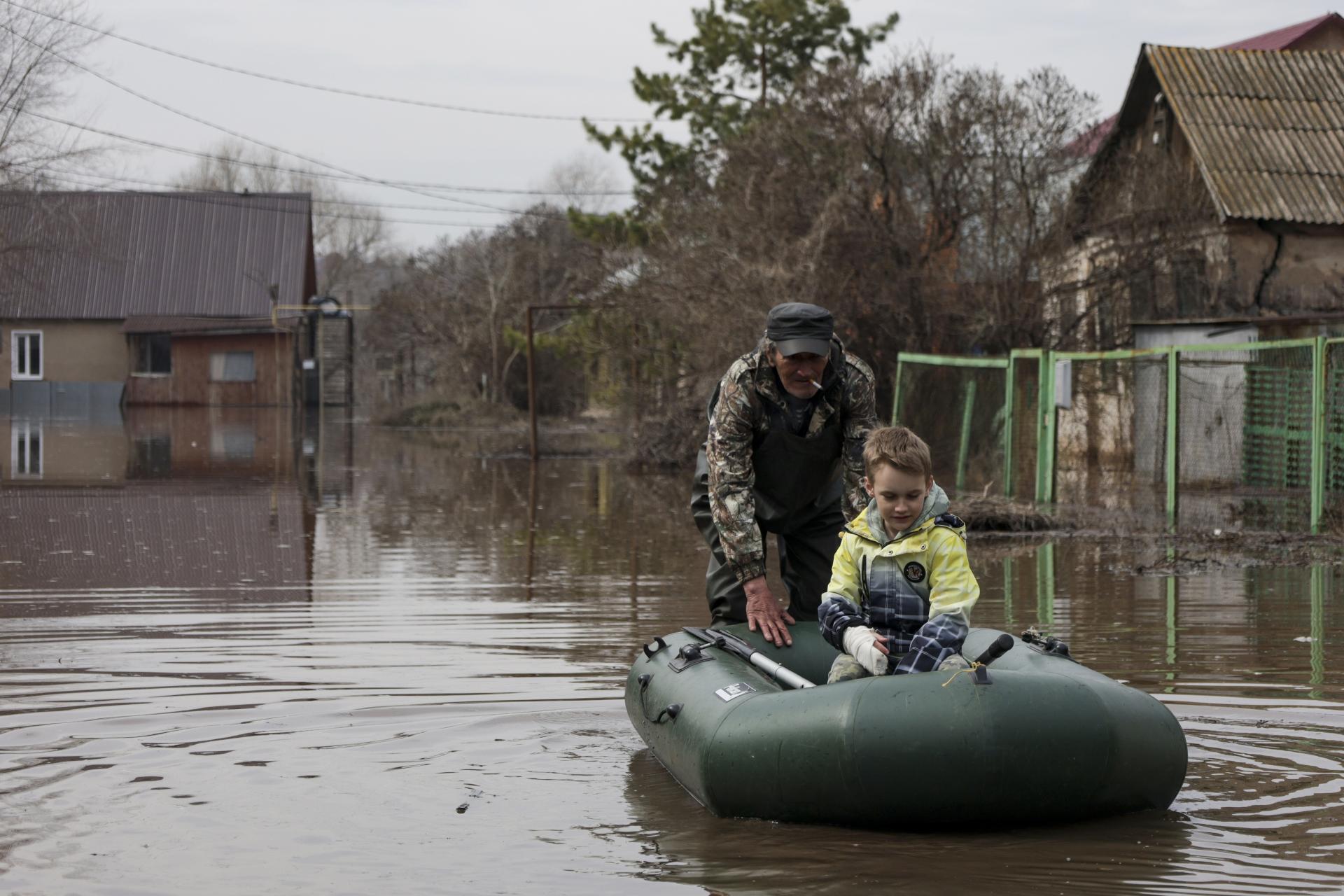Záplavy v Kurganskej oblasti na západnej Sibíri ohrozujú 18-tisíc ľudí, hladina rieky stúpa