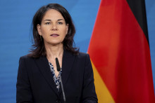 Nemecká ministerka zahraničných vecí Annalena Baerbocková. FOTO: TASR/AP