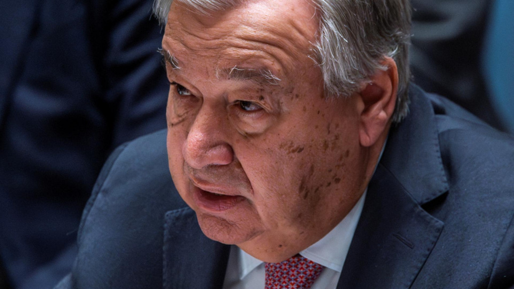 Generálny tajomník OSN Antonio Guterres.  FOTO: Reuters