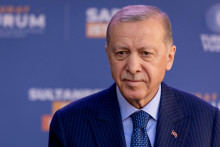 Turecký prezident a líder vládnucej Strany spravodlivosti a rozvoja Recep Tayyip Erdogan. FOTO: REUTERS