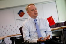 Jens Eskelund, prezident Obchodnej komory Európskej únie v Číne. FOTO: Reuters