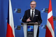 Český premiér Petr Fiala. FOTO: Reuters