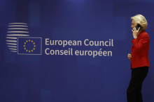 Šéfka Európskej komisie Ursula von der Leyenová. FOTO: TASR/AP
