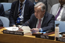Generálny tajomník Organizácie Spojených národov António Guterres. FOTO: TASR/AP