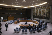 Zasadnutie Bezpečnostnej rady OSN v New Yorku. FOTO: TASR/AP