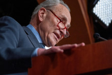 Líder senátnej väčšiny Chuck Schumer. FOTO: Reuters