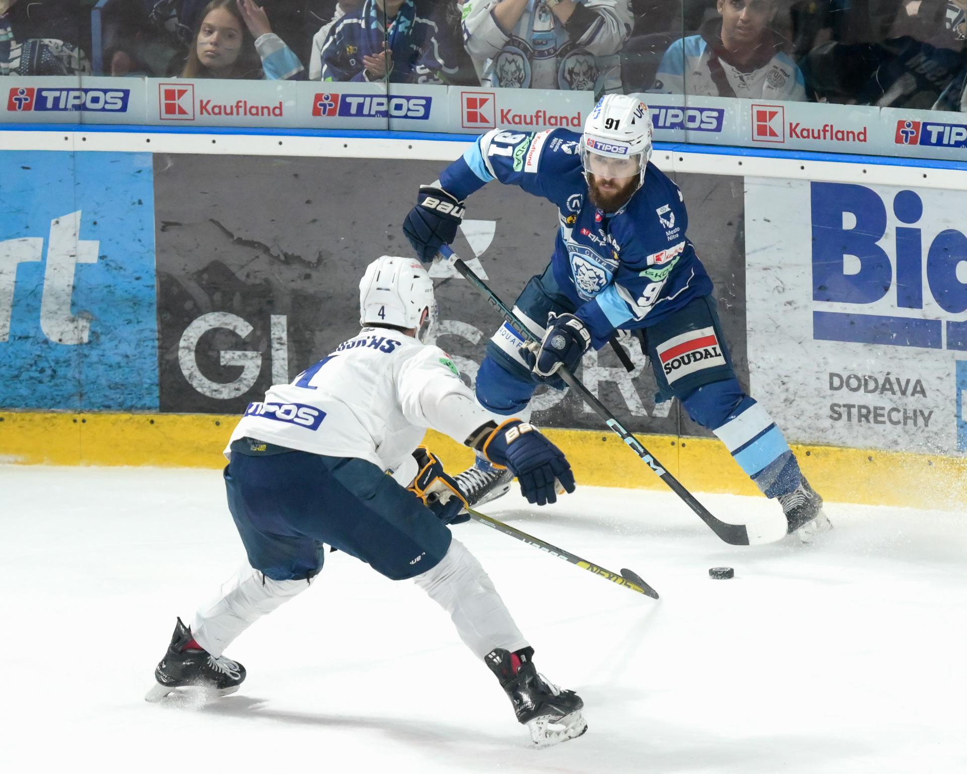 Nitra je novým majstrom hokejovej Tipos extraligy. Porazila Spišskú Novú ves a získala titul
