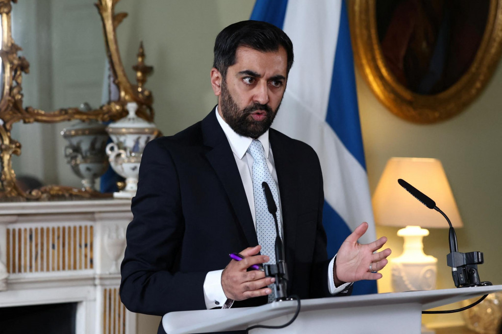 Škótsko premiér Humza Yousaf. FOTO: Reuters