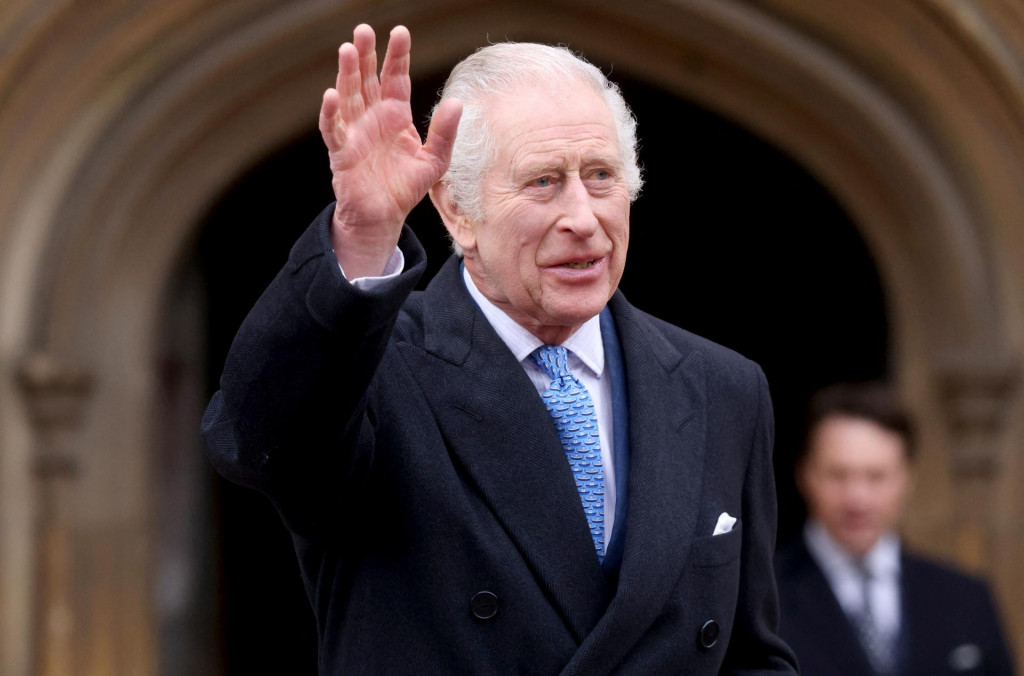 Britský kráľ Karol III. FOTO: Reuters