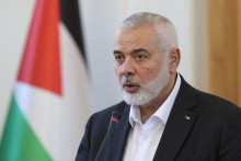 Vodca palestínskeho radikálneho hnutia Hamas Ismáíl Haníja. FOTO: Reuters