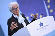 Šéfka Európskej centrálnej banky Christine Lagardová. FOTO: TASR/AP