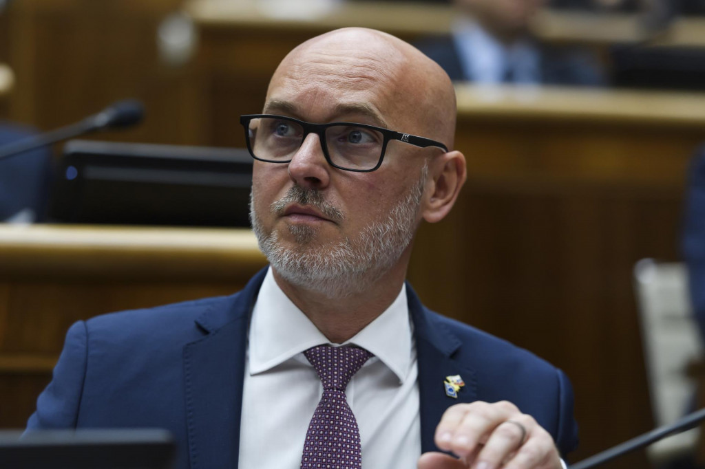 Poslanec Branislav Gr&ouml;hling (SaS). FOTO: TASR/Jaroslav Nov&aacute;k