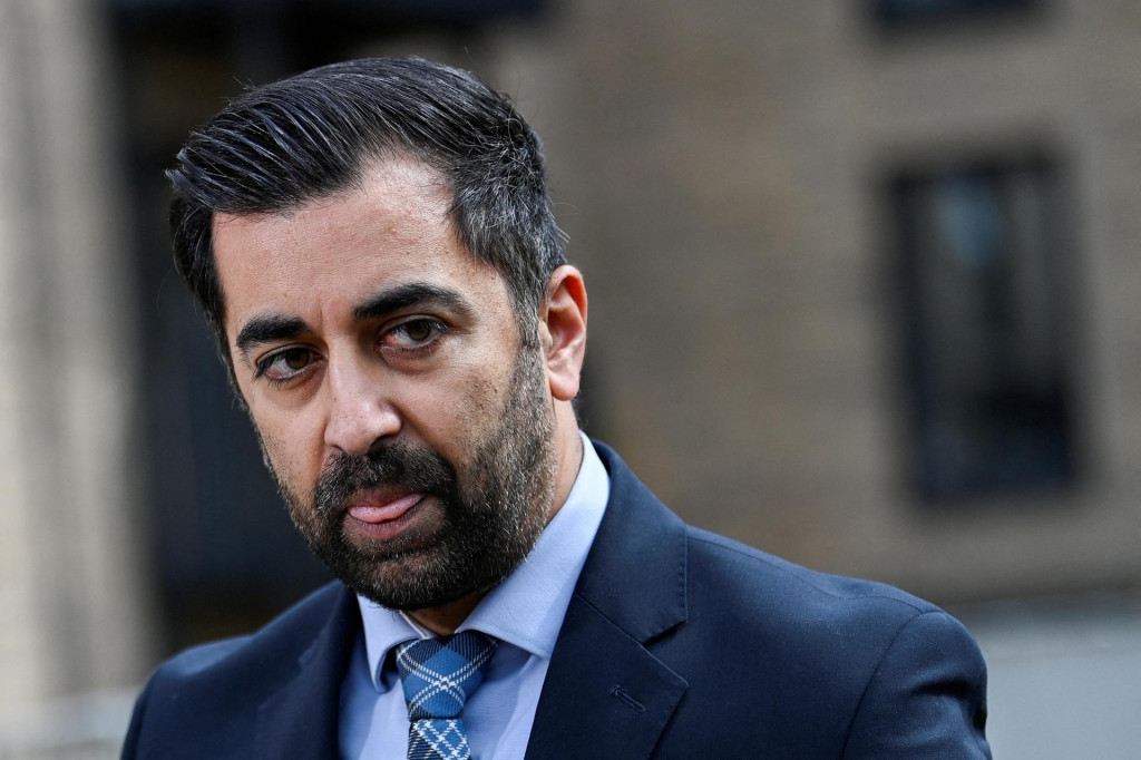 Škótsky premiér (prvý minister) Humza Yousaf. FOTO: Reuters