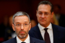 Šéf krajnej pravicovej strany Slobodná strana Rakúska (FPÖ) Herbert Kickl. FOTO: Reuters